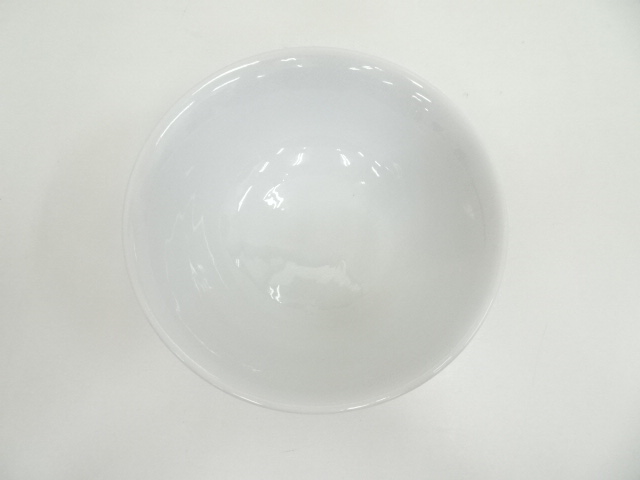 Ｓ３８４　水指　『出石焼』『花刻紋』『小嶋昇山作』　共箱　茶道具 S782 水指 『出石焼』『白磁』『昇山窯 小嶋昇山作』 共箱